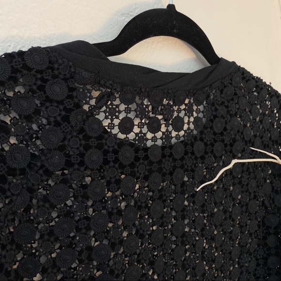 Pam & Gela Crochet Long Sleeve Top - Picture 7 of 7